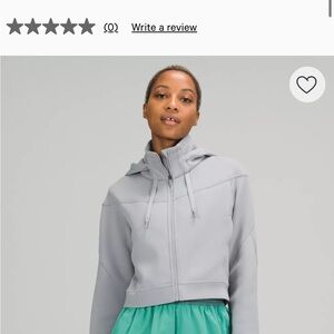 Lululemon Rouge Renagade Zip Hoodie in Gray
